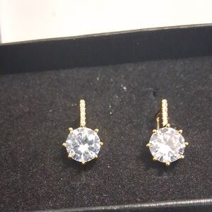 Moissanite Drop Dangle Earring